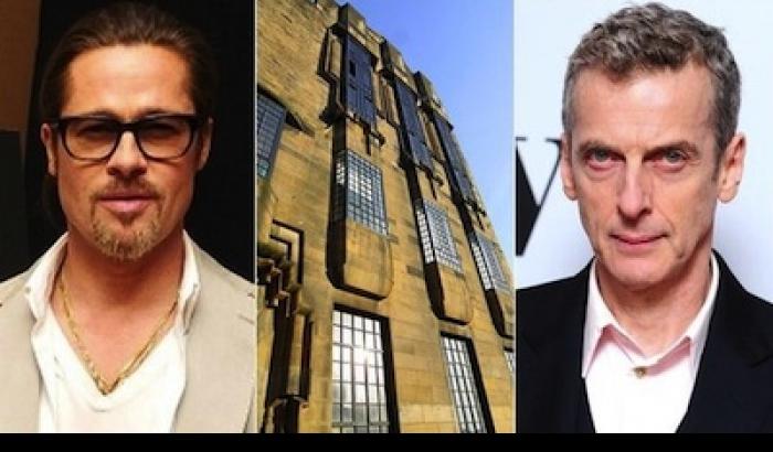 Brad Pitt cerca soldi per la Glasgow School of Art