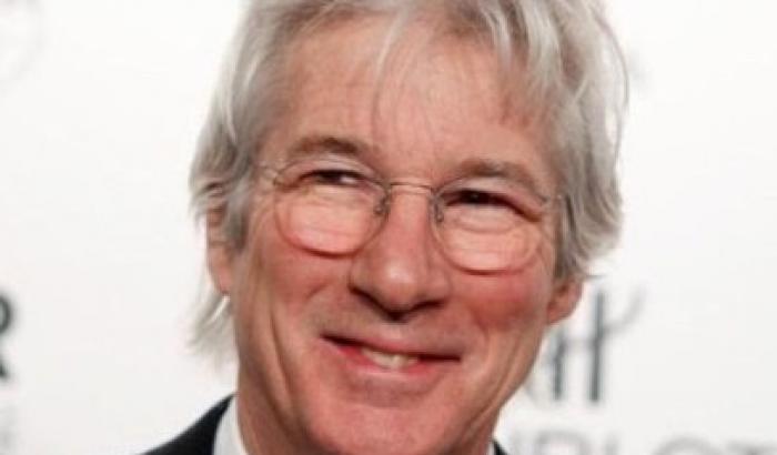 Richard Gere sul blu carpet di Giffoni