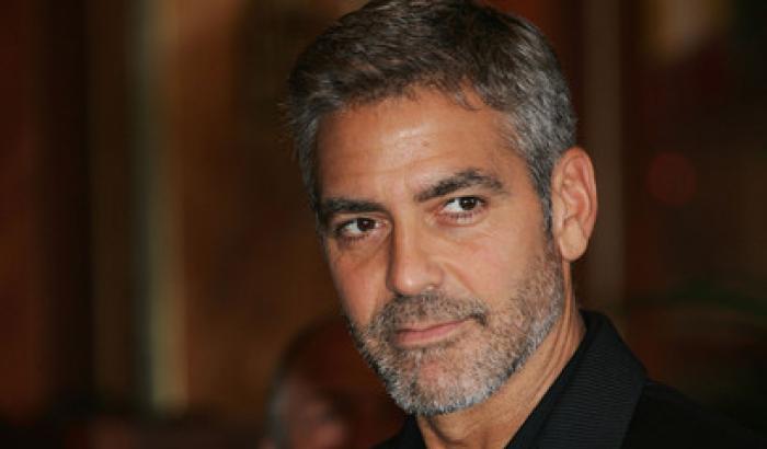 George Clooney gira uno spot nella casa di Visconti