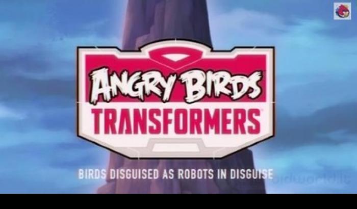 In arrivo Angry Birds Transformers: il trailer in stile vhs-rip