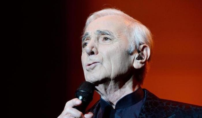 Charles Aznavour ricoverato per un'infezione