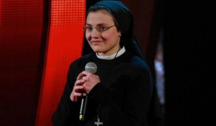Mannoia: senza abito nero suor Cristina non avrebbe vinto Mannoia: senza abito nero suor Cristina non avrebbe vinto