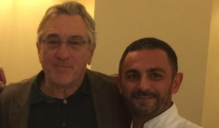 Roma, Robert De Niro stregato dallo chef Francesco Fois