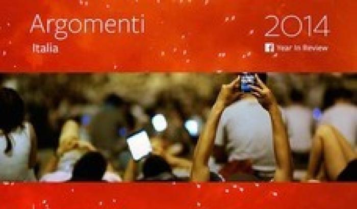 Facebook, la classifica degli argomenti più postati del 2014