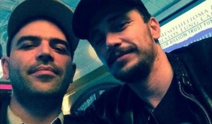 Roberto Saviano: selfie con James Franco
