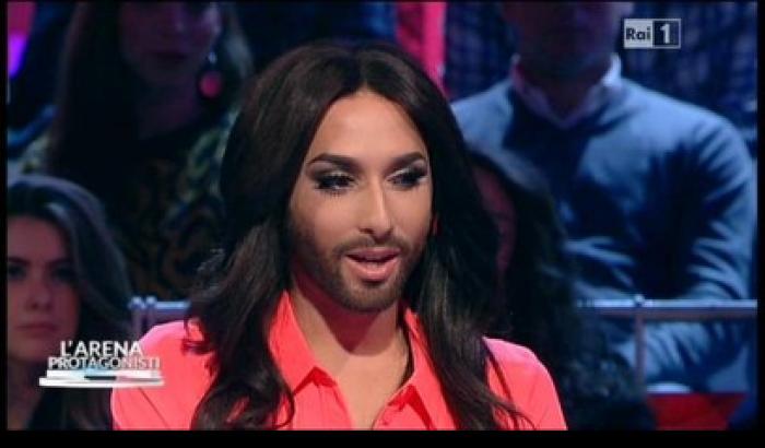 Sanremo, Conchita Wurst: 'Io ospite? Sarebbe bellissimo' Sanremo, Conchita Wurst: 'Io ospite? Sarebbe bellissimo'