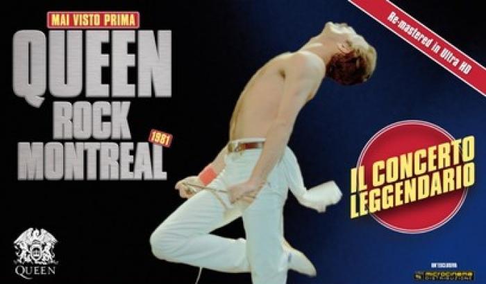 Freddie Mercury rivive al cinema in Queen Rock Montreal
