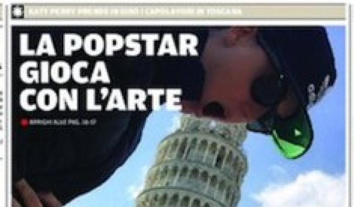 Il Tirreno e la critica a Katy Perry