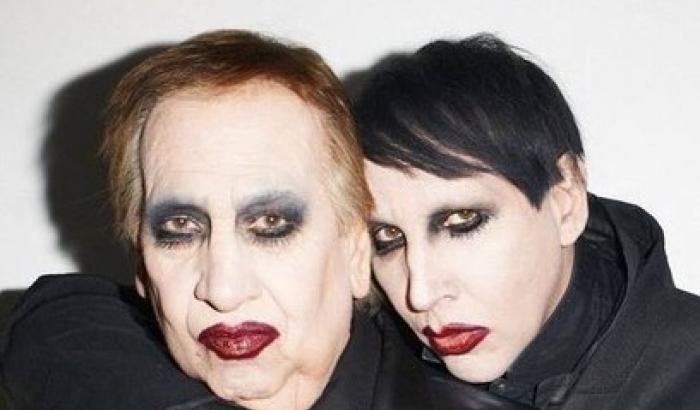 Terry Richardson fotografa Marilyn Manson e il papà