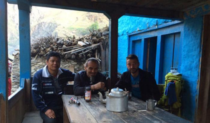 Zaffaroni e Boscato dal Dolpo all'Himalayana: prime tappe dell'avventura