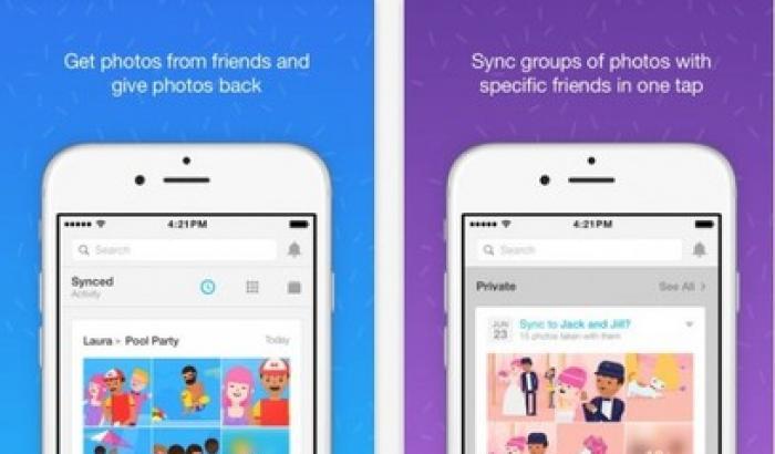 Moments, la nuova app di Facebook per condividere le foto tra intimi