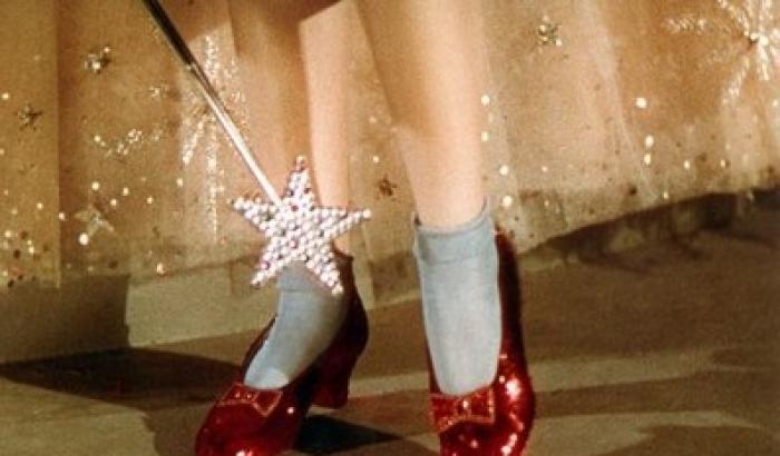 Un milione di dollari per le scarpe di Dorothy del Mago di Oz