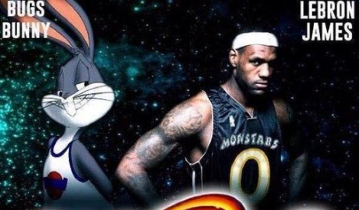 Lebron James protagonista di Space Jam 2