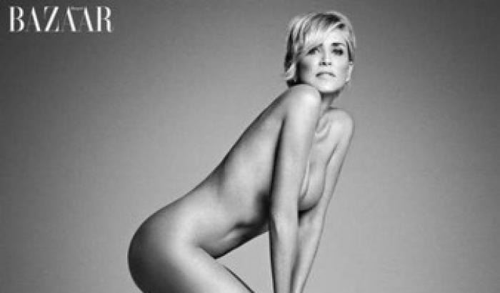 Sharon Stone, nuda e sexy a 57 anni