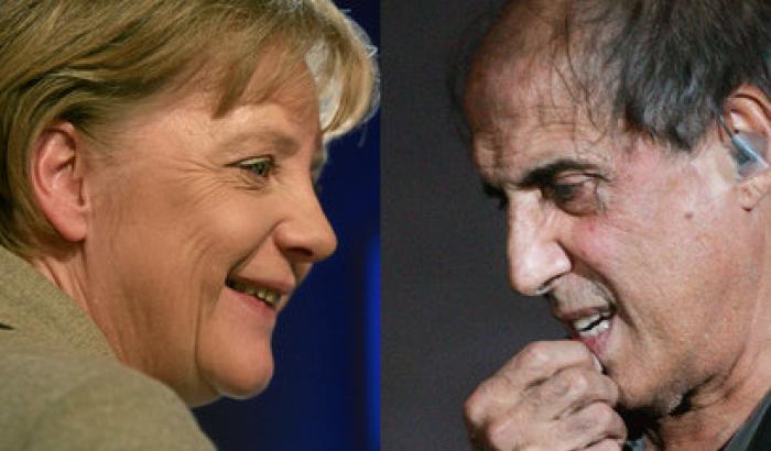 Celentano vs. Merkel: Angela blocca subito il trattato di Dublino