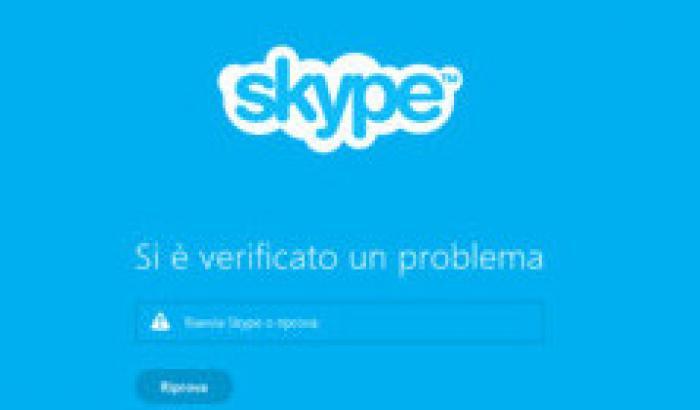 Caos Skype, black out parziale in tutto il mondo