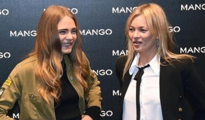 Fashion week: Kate Moss e Cara Delevingne fanno impazzire Milano