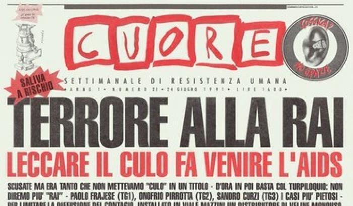 Cuore senza tempo: terrore alla Rai, leccare il culo fa venire l'Aids Cuore senza tempo: terrore alla Rai, leccare il culo fa venire l'Aids