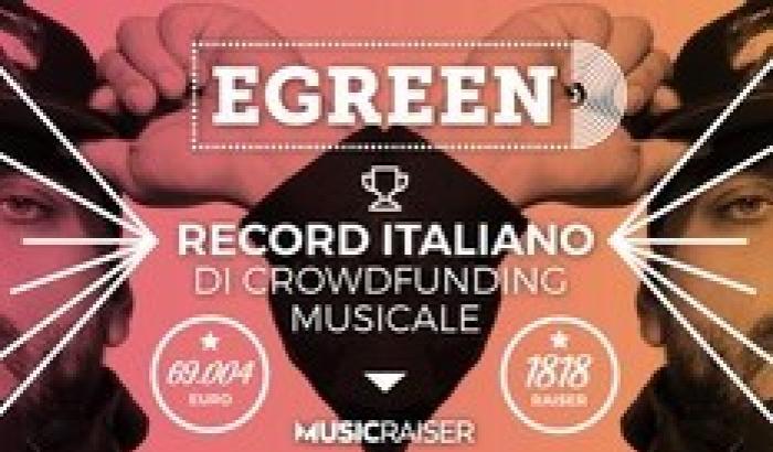 Egreen: crowdfunding da record