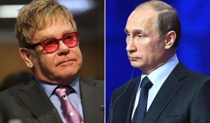 Elton John conferma: incontrerò Vladimir Putin