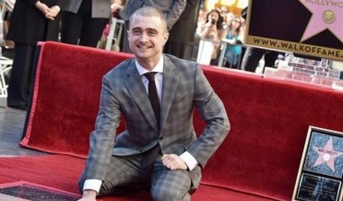 La stella di Daniel Radcliffe brilla sulla Walk Of Fame