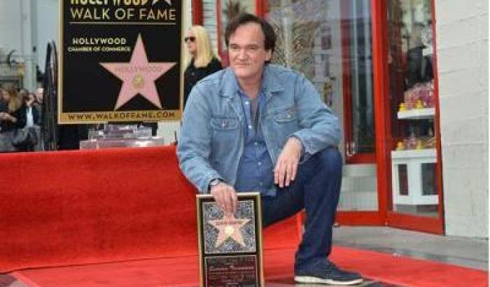 La stella di Tarantino brilla sulla Walk of Fame