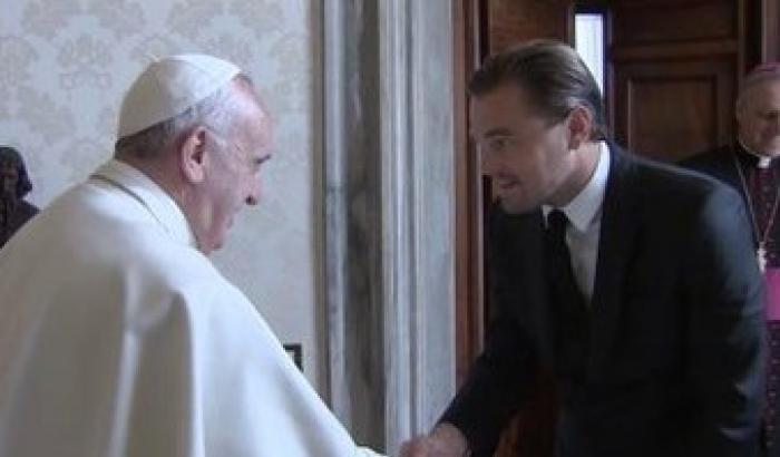 Clima, il Papa riceve Leonardo DiCaprio in Vaticano