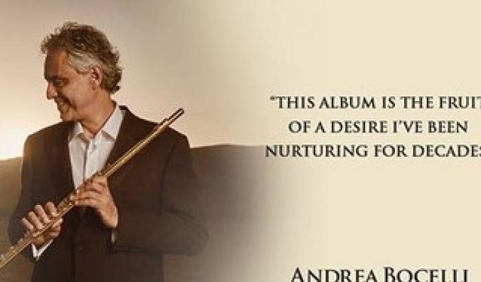 Disco di platino per Andrea Bocelli