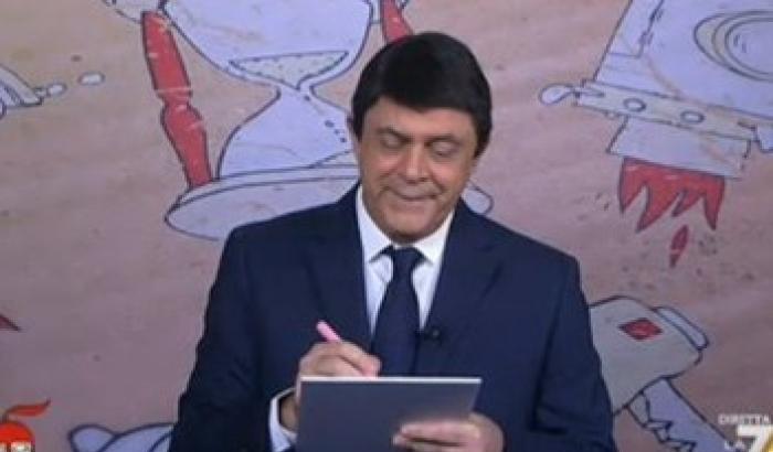 Crozza-Renzi sulle unioni civili: il Pd ha un cuore, ha adottato Alfano