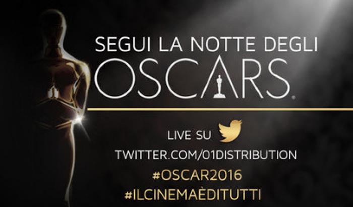Notte degli Oscar 2016: livetwitting con 01Distribution