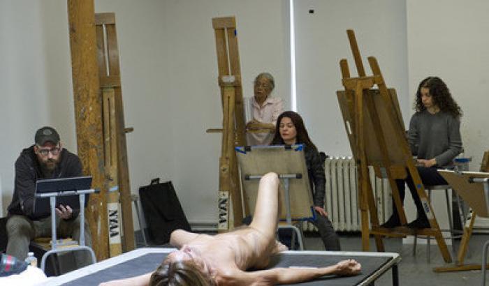 Iggy Pop posa nudo per gli studenti della New York Academy of Art