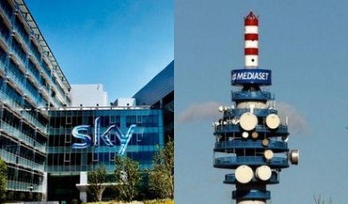 Diritti tv, l'Antitrust multa Mediaset, Sky e Lega