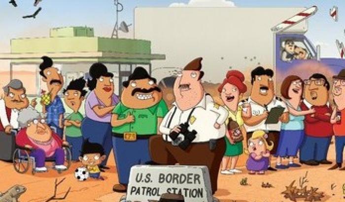 Arriva Bordertown, il cartoon che piacerebbe a Trump Arriva Bordertown, il cartoon che piacerebbe a Trump