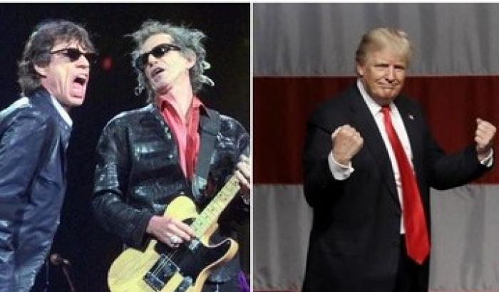 I Rolling Stones contro Trump: non può usare le nostre canzoni