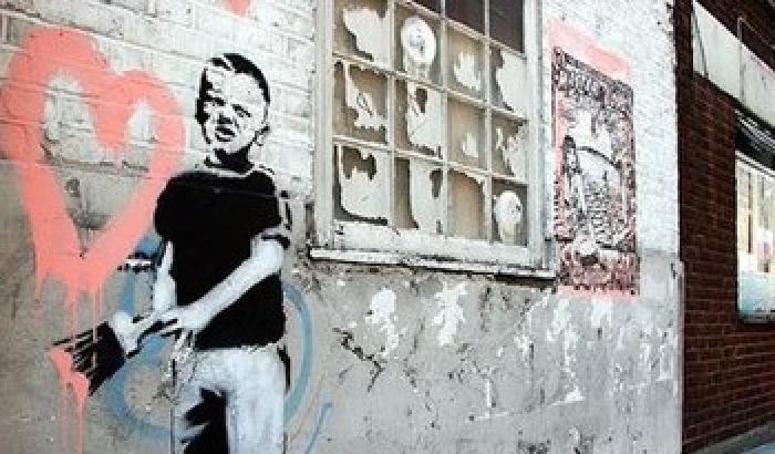 Al Moco Museum di Amsterdam la street art di Banksy
