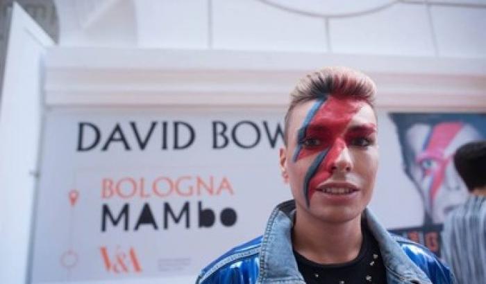 Assalto di visitatori per 'David Bowie' Is al MAMbo di Bologna