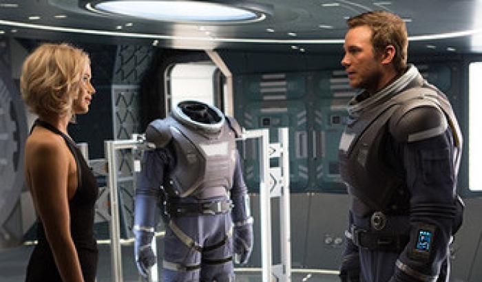Jennifer Lawrence e Chris Pratt protagonisti di 'Passengers'