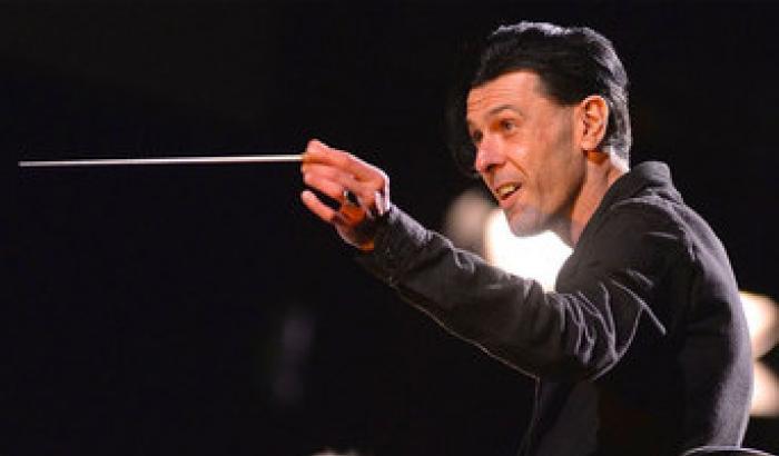 Ezio Bosso ancora direttore d'orchestra al teatro La Fenice di Venezia