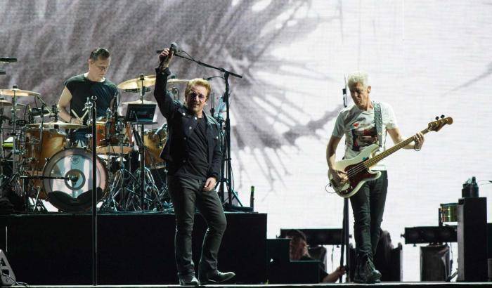 U2, in 58mila all'Olimpico all'ombra del "Joshua Tree"
