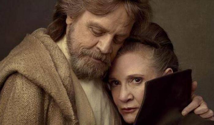 "Star Wars: gli ultimi Jedi": Carrie Fisher sul grande schermo, per l'ultima volta