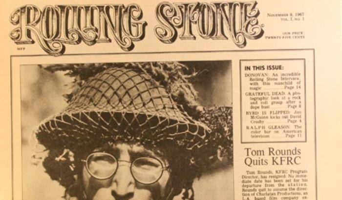 Auguri alla rivista 'Rolling Stone': 50 anni fa, usciva il primo numero
