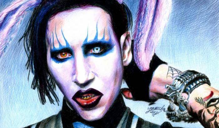 Quelli che morto (Charles) Manson piangono sui social  Marylin (Manson)