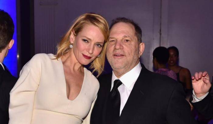 Uma Thurman contro Weinstein: mi ha fatto ogni tipo di cose spiacevoli