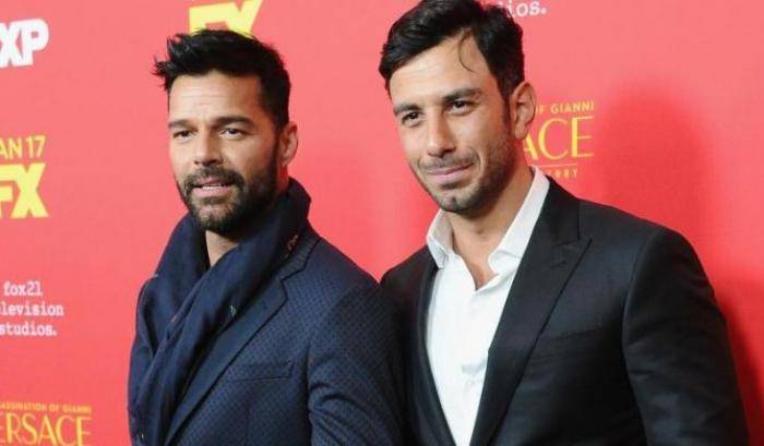 Matrimonio a sopresa per Ricky Martin, il cantante sposa Jwan Yosef