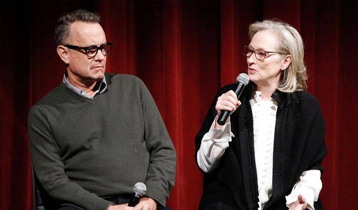 Meryl Streep: "mi piacerebbe recitare ancora con Tom Hanks"