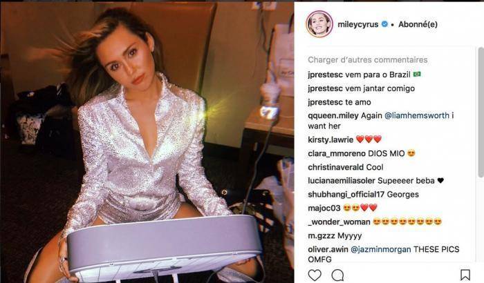 La ''Miley Cyrus'' cattiva è tornata: scatti provocatori su Instagram