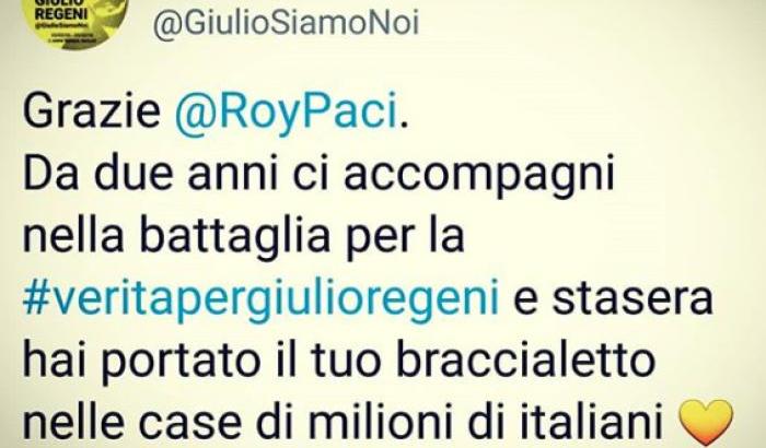 Sanremo, Roy Paci e il bracciale per Giulio Regeni: 'questo è dare senso alla musica'
