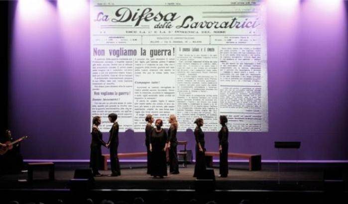 In teatro 'Il fronte delle donne' con Lucilla Galeazzi e Maria Rosaria Omaggio
