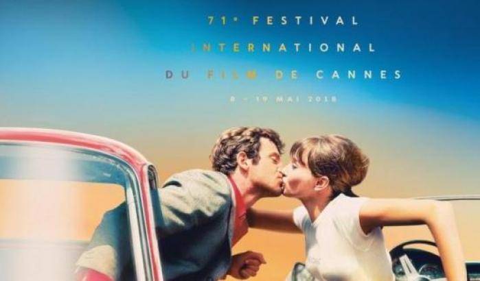 Il bacio di Belmondo e Anna Karina è il logo di Cannes 2018