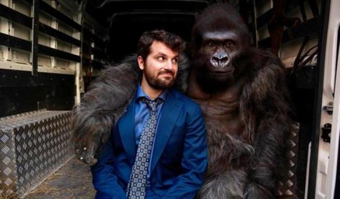 Un avvocato fallito e un gorilla: iniziate le riprese del film di Luca Miniero con Frank Matano